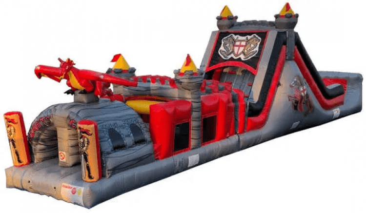 52 ft Dragon's Lair Obstacle Course