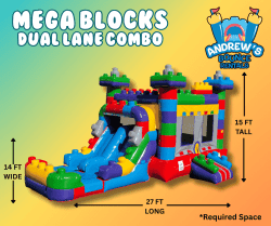 Mega Blocks Dual Lane Combo