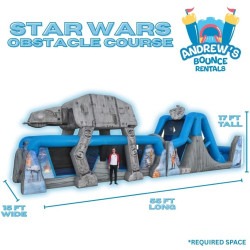 Star Wars 50 foot Obstacle Course