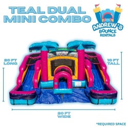 Teal Dual Mini Combo (age 2-7)