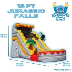 15 ft Jurassic Falls